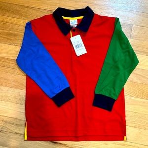 NWT Florence Eiseman Colorblock Polo